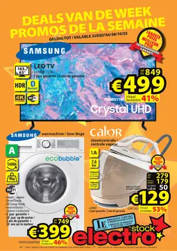 ElectroStock couverture de brochure