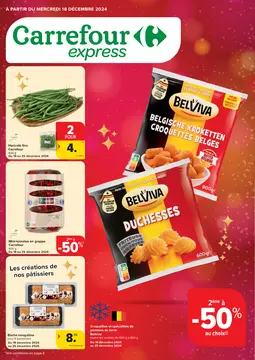 Carrefour couverture de brochure