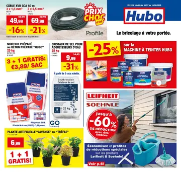 Hubo couverture de brochure