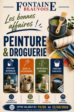 Fontaine Beauvois couverture de brochure