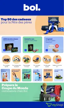 Bol.com couverture de brochure