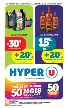 Hyper U couverture de brochure