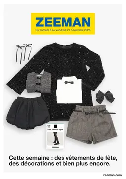 Zeeman couverture de brochure