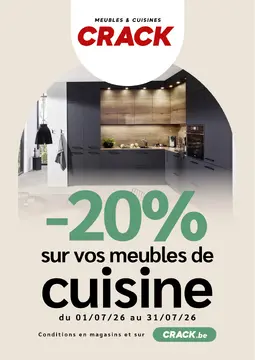 Meubles & Cuisines Crack couverture de brochure