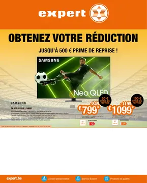 Expert couverture de brochure