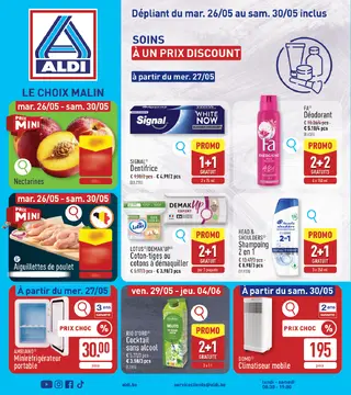 ALDI couverture de brochure