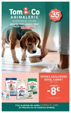 Tom & Co couverture de brochure