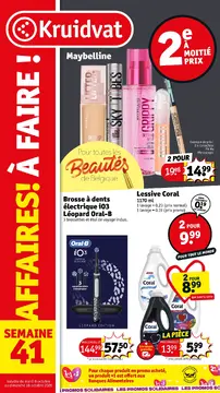 Kruidvat couverture de brochure