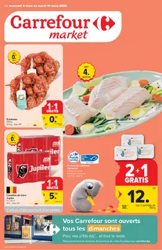 Carrefour Market couverture de brochure
