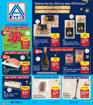 ALDI couverture de brochure
