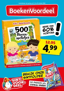 BoekenVoordeel folder voorblad