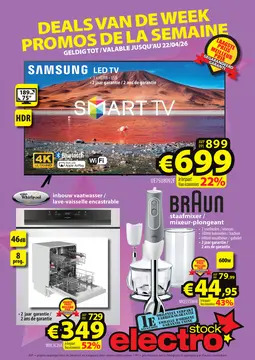 ElectroStock couverture de brochure