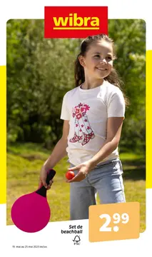 Wibra couverture de brochure