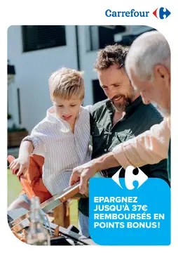 Carrefour couverture de brochure