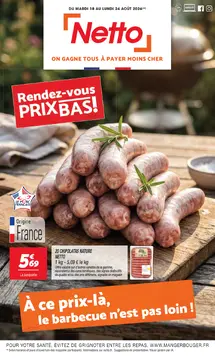 Netto couverture de brochure