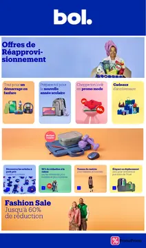 Bol.com couverture de brochure