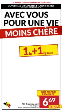 Intermarché couverture de brochure