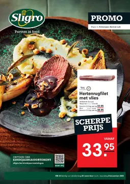 Sligro folder voorblad