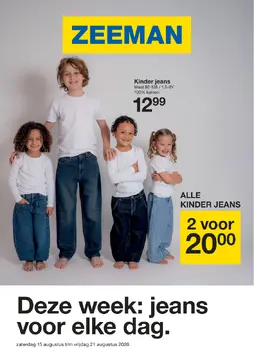 Zeeman folder voorblad