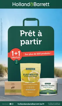 Holland & Barrett couverture de brochure