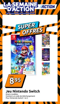 Action couverture de brochure