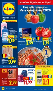 Lidl folder voorblad