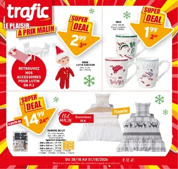 Trafic couverture de brochure