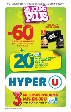 Hyper U couverture de brochure