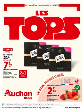 Auchan Roncq folder voorblad