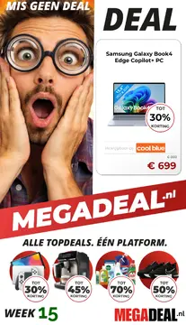 MegaDeal folder voorblad