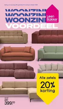 Leen Bakker folder voorblad