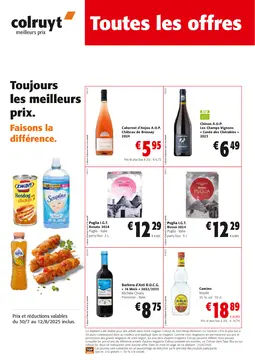 Colruyt couverture de brochure