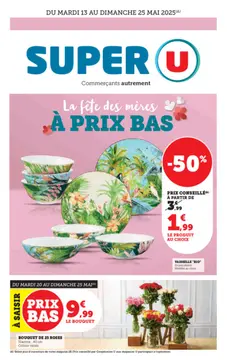 Super U couverture de brochure