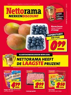 Nettorama folder voorblad