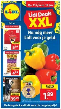 Lidl folder voorblad