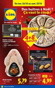 Lidl couverture de brochure