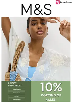 Marks & Spencer folder voorblad