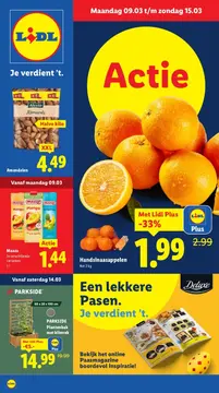 Lidl folder voorblad