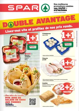 SPAR couverture de brochure