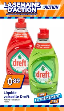 Action couverture de brochure