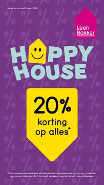 Leen Bakker folder voorblad