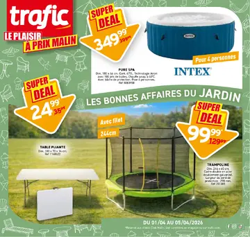 Trafic couverture de brochure