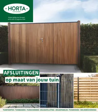 Horta folder voorblad