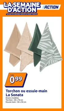 Action couverture de brochure