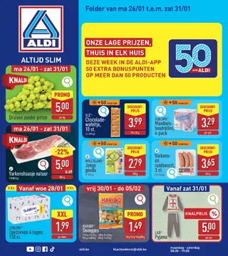 ALDI folder voorblad