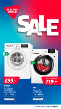 Electro World folder voorblad
