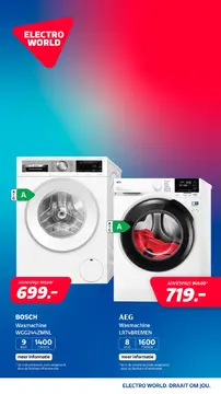 Electro World folder voorblad