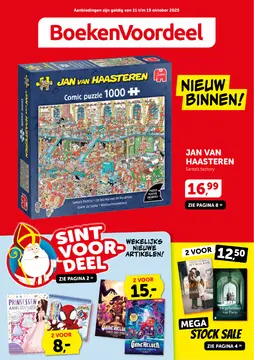 BoekenVoordeel folder voorblad