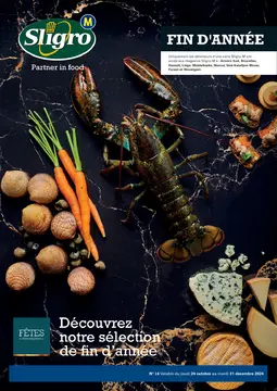 Sligro-M couverture de brochure