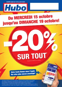 Hubo couverture de brochure
